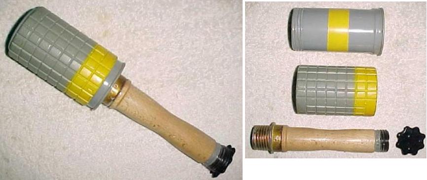 Swiss HG 64 Stick Grenade - Click Image to Close